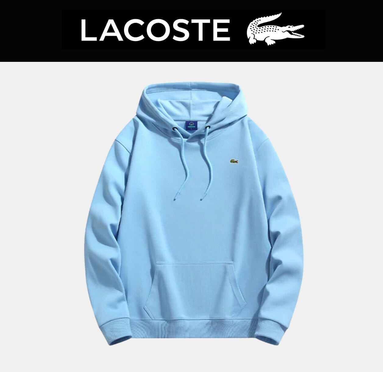 LC Men's Hoodie (Clearance) Lacoste Adelstein Sky blue S 