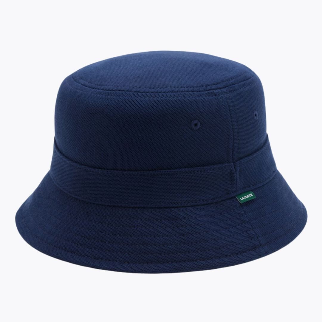 LC Piqué Bucket Hat Lacoste Adelstein Midnight blue 