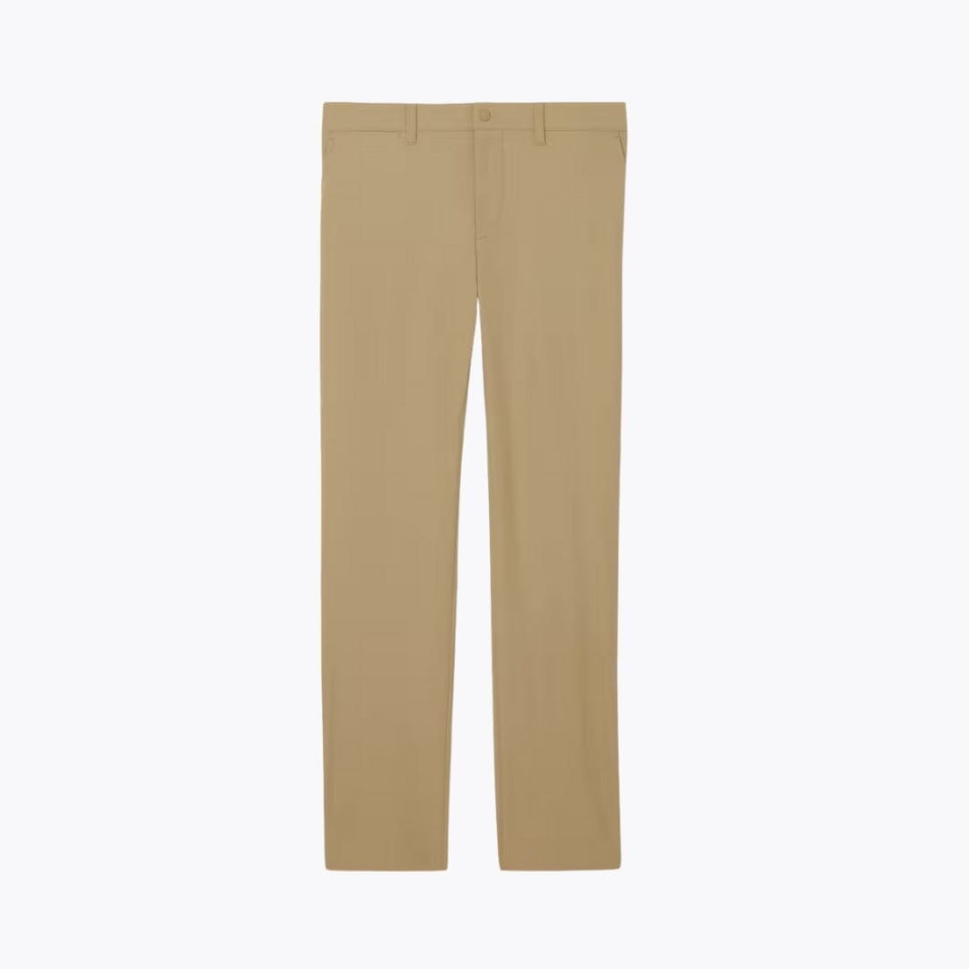 LC Slim Fit Stretch Commuter Pants Lacoste Adelstein Beige S 