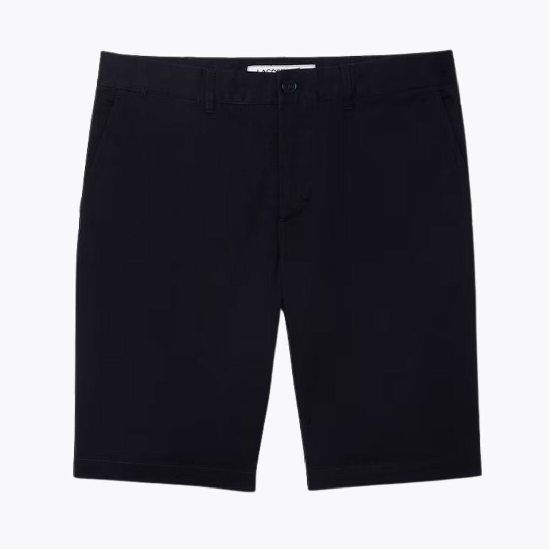 LC Slim Fit Stretch Cotton Chino Shorts Lacoste Adelstein Navy blue S 