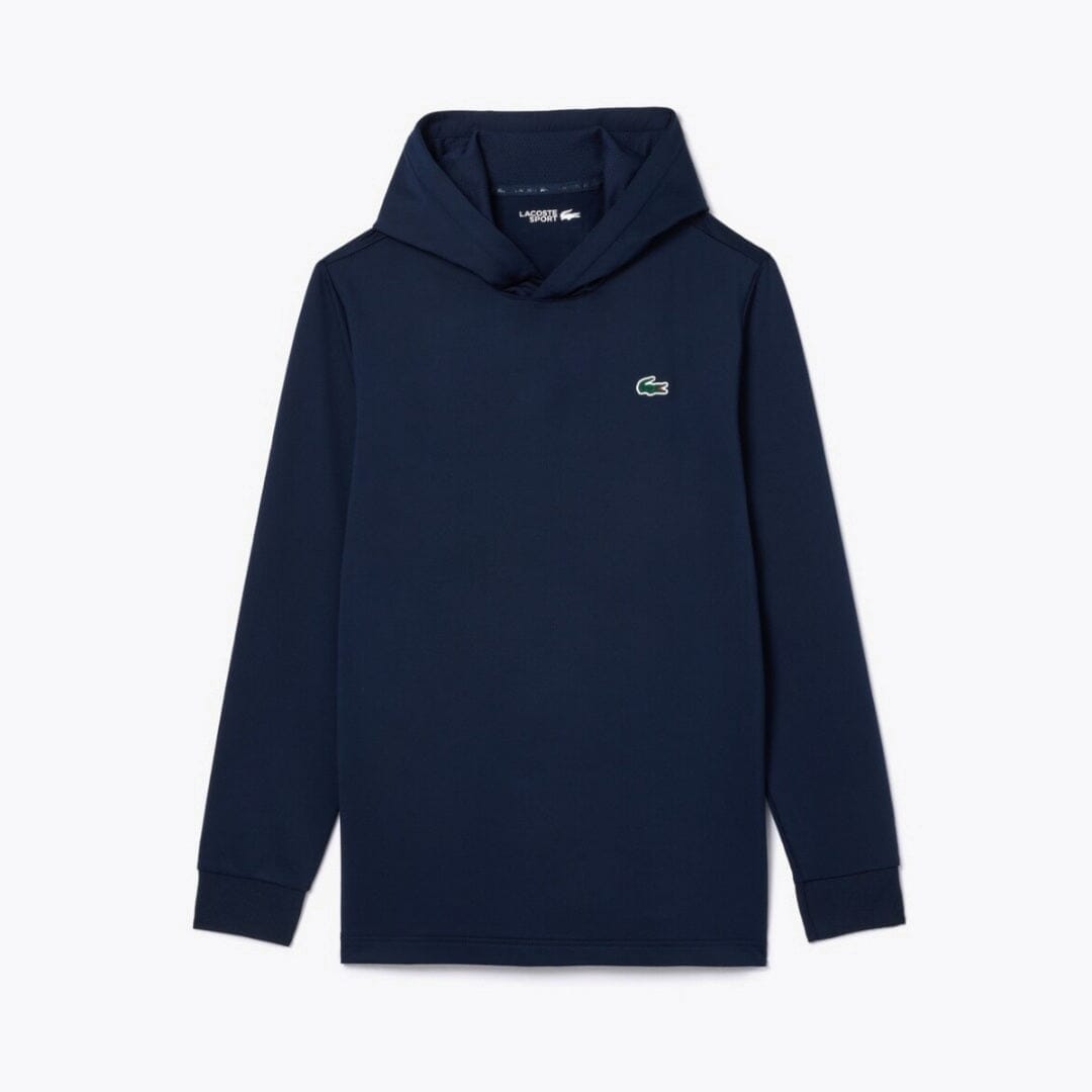 LC Ultra Dry Golf Hoodie Lacoste Adelstein Blue S 