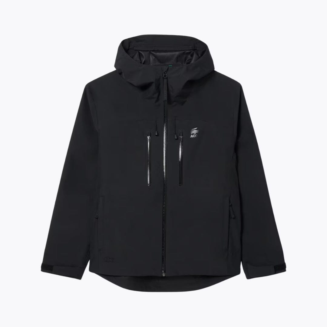 LC Waterproof Windproof Hooded Parka Lacoste Adelstein Black S 