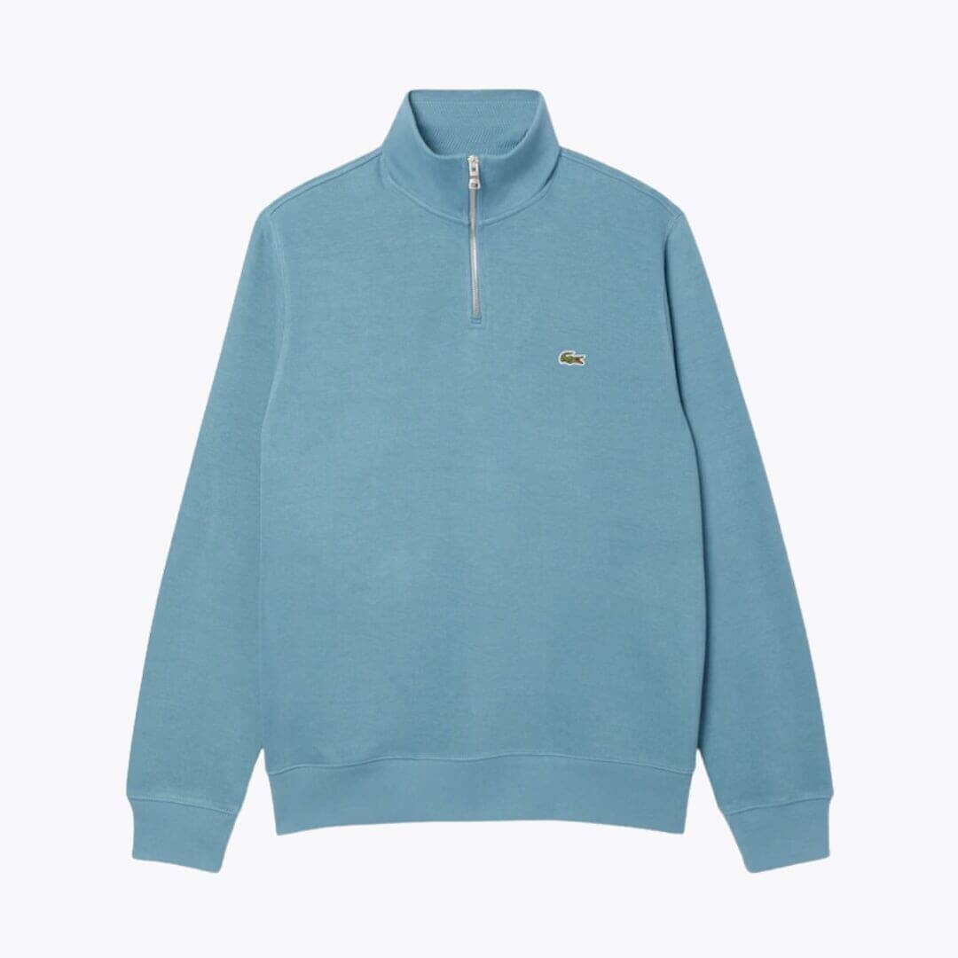 LC Zip-Up High Neck Sweatshirt Lacoste Adelstein Blue S 