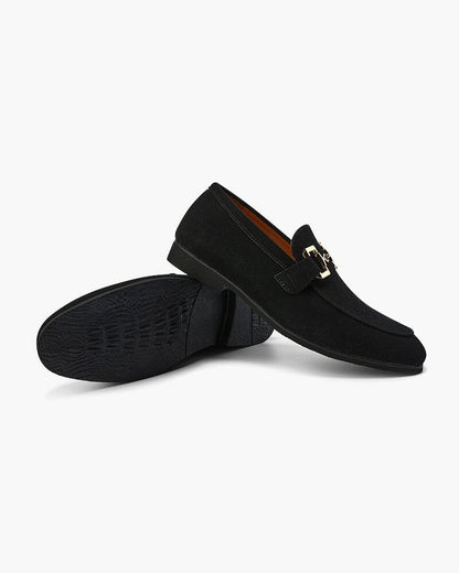 Luxus Wildleder Slipper Adelstein 
