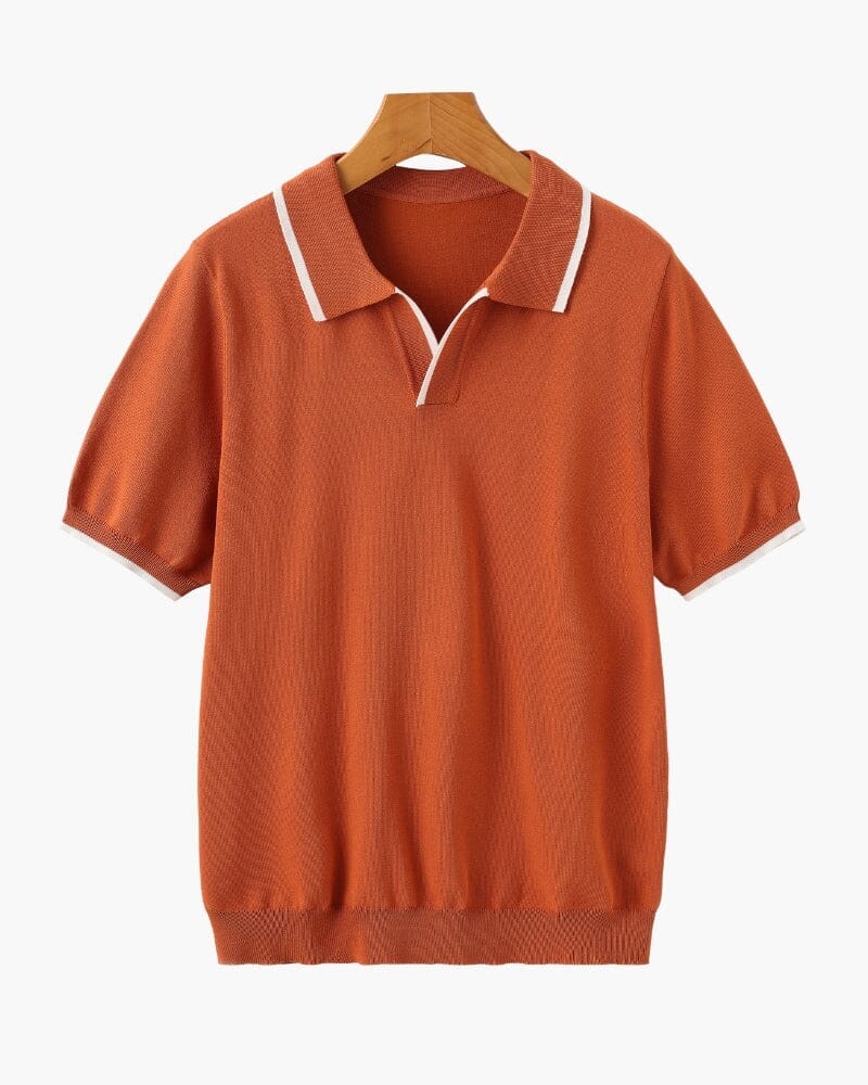 Monaco Edge Polo Adelstein Orange XS 