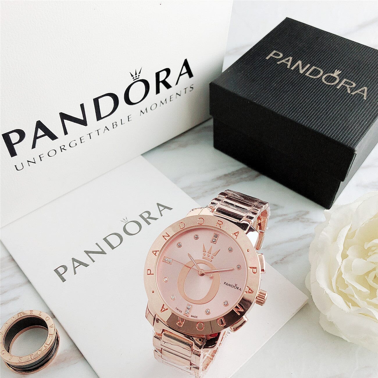 P A N D O R A Flyt Glamour Pandora Adelstein Rose 