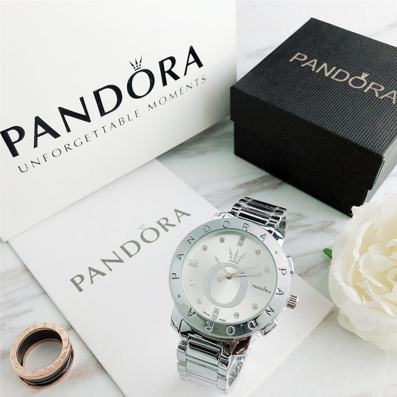 P A N D O R A Flyt Glamour Pandora Adelstein Silver 