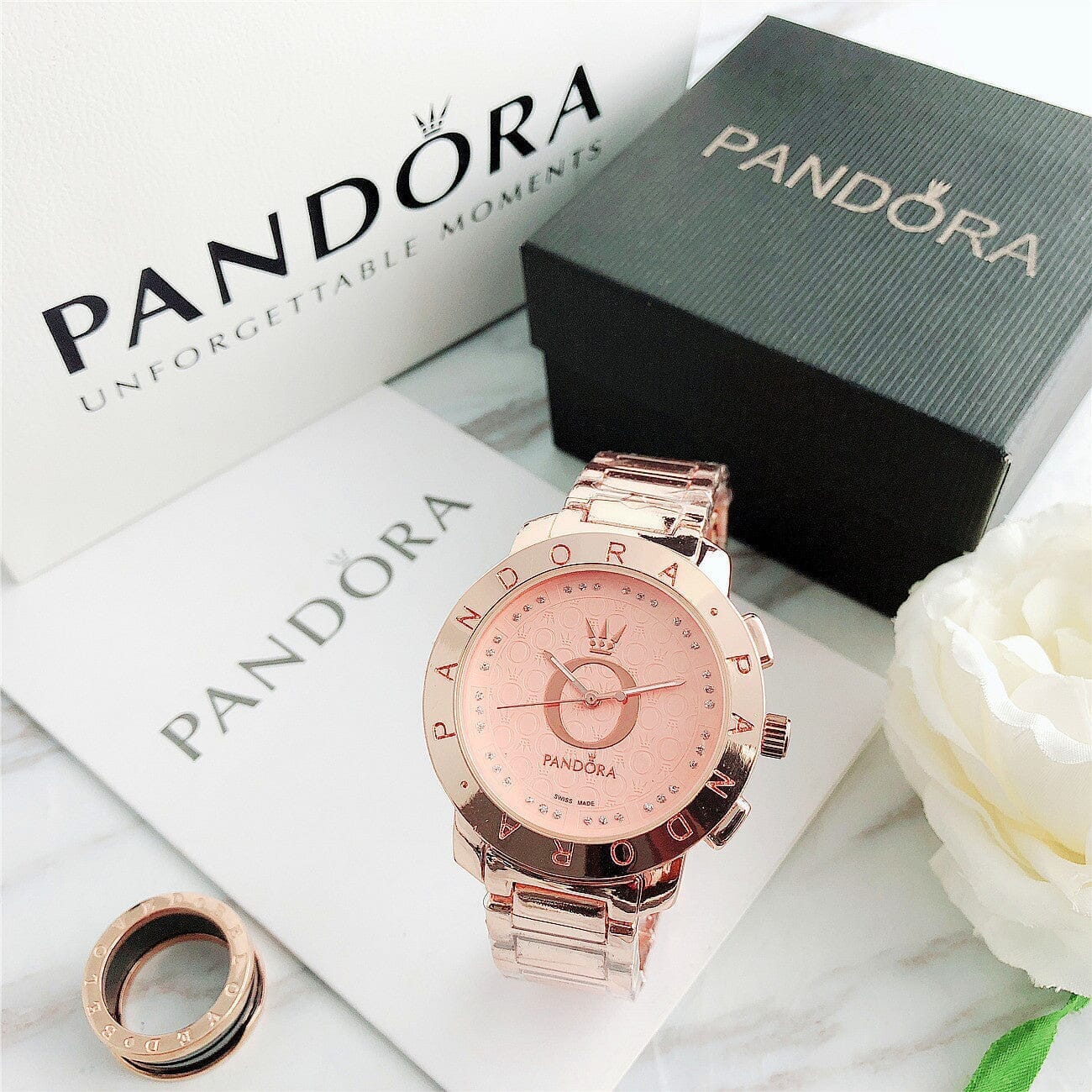 P A N D O R A Valentine's Pandora Adelstein Rose 