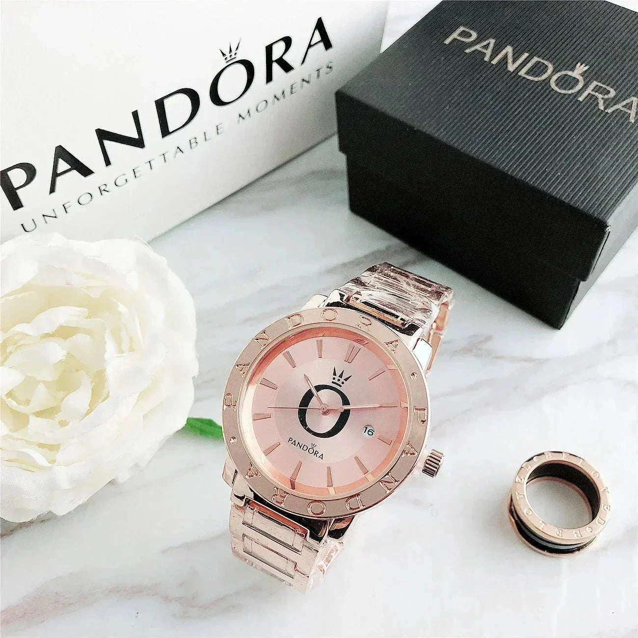 P A N D O R A Wristwatch Glamour Pandora Adelstein Rose 
