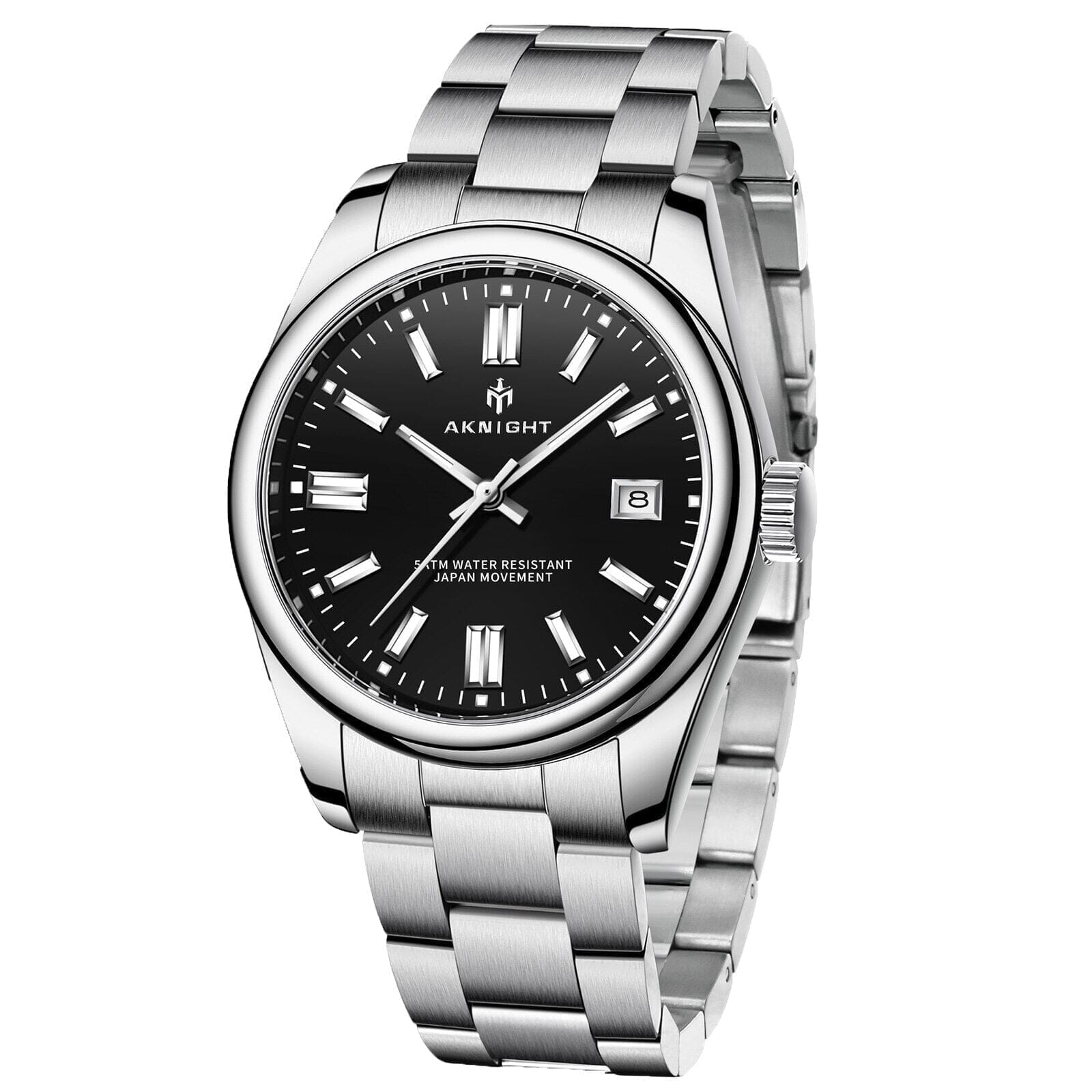 POEDAGAR Watch Aknight Poedagar Adelstein Black 