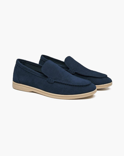 Premium Wildleder Slipper Adelstein Marineblau US 6 