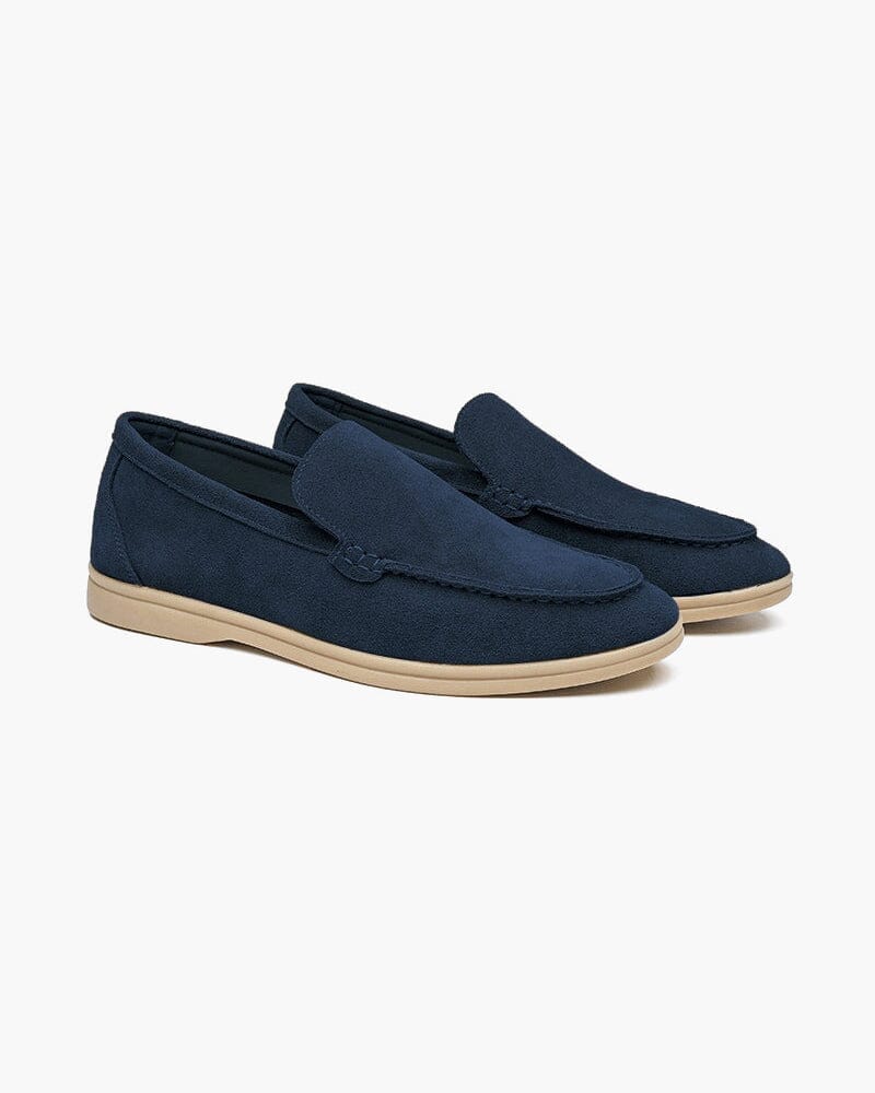 Premium Wildleder Slipper Adelstein Marineblau US 6 