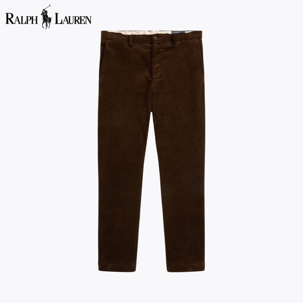 RL Andover Slim Fit Stretch Corduroy Pant Ralph Lauren Adelstein Cooper Brown 28 