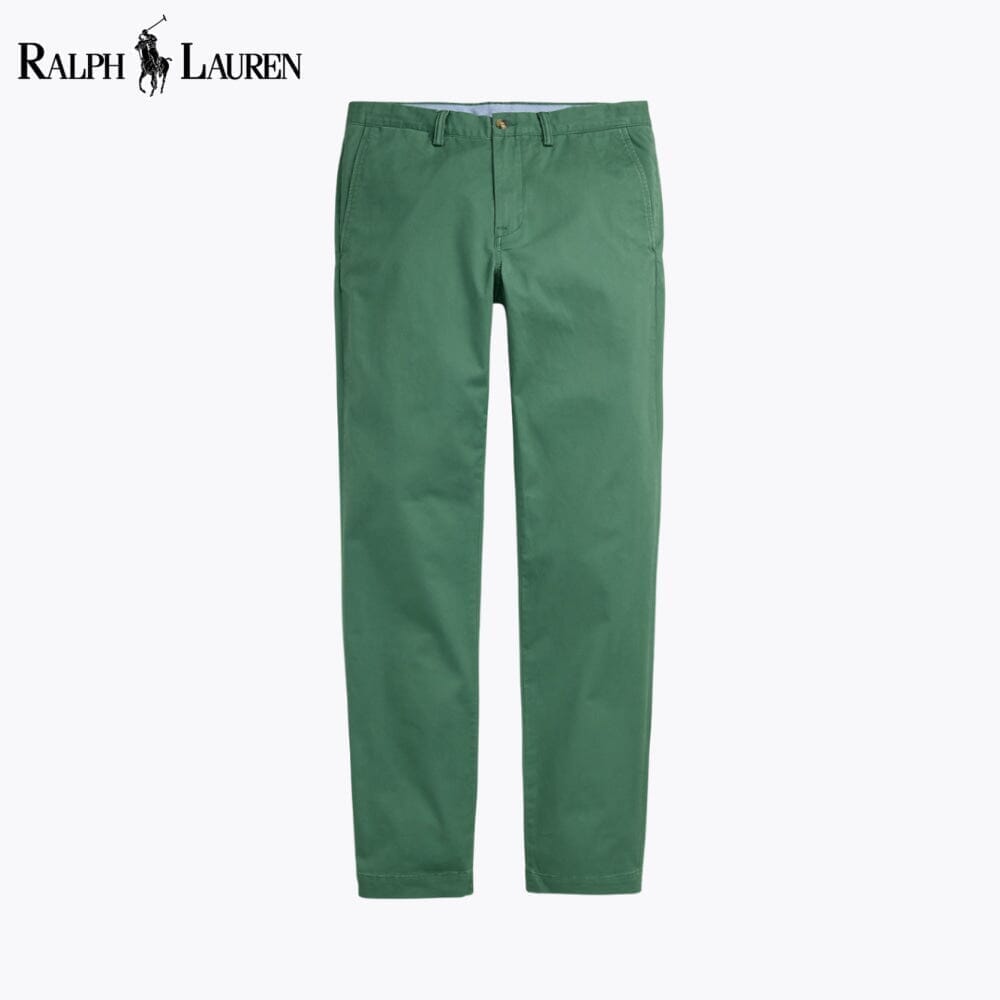 RL Bedford Washed Chino Trouser Ralph Lauren Adelstein Green 28 