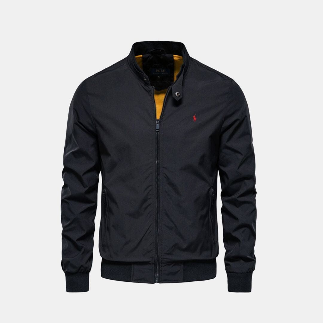 RL Bomber Jacket (CLEARANCE) Ralph Lauren Adelstein Black M 