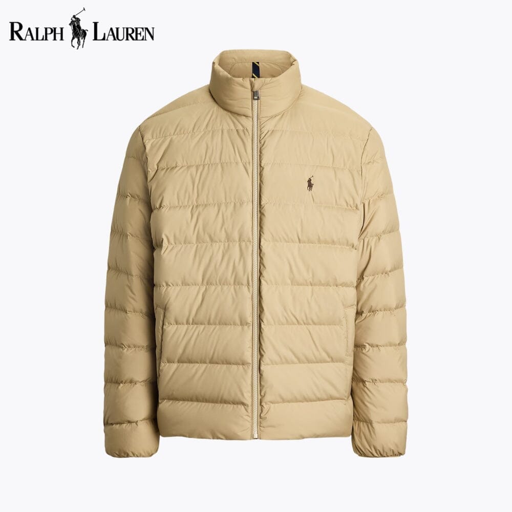 RL Colden Packable Down Jacket Ralph Lauren Adelstein Khaki S 