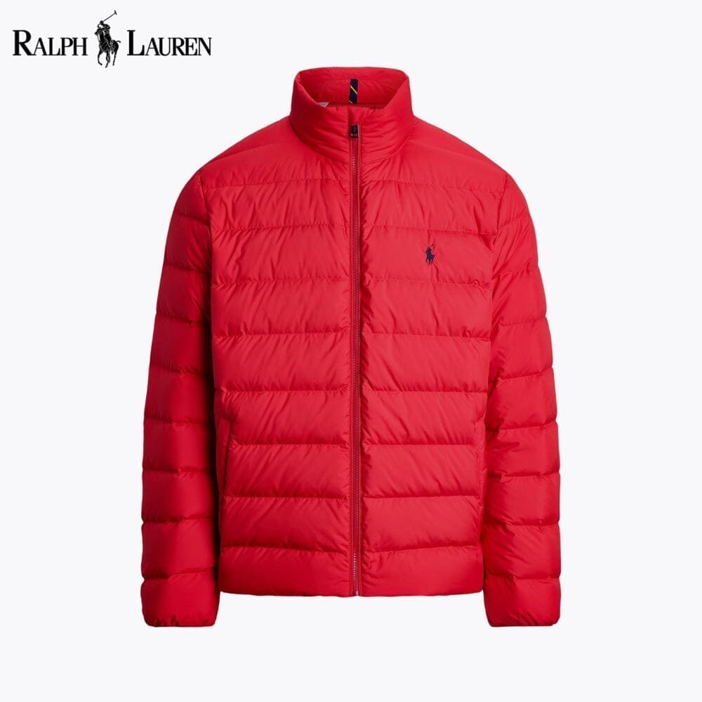RL Colden Packable Down Jacket Ralph Lauren Adelstein Red S 
