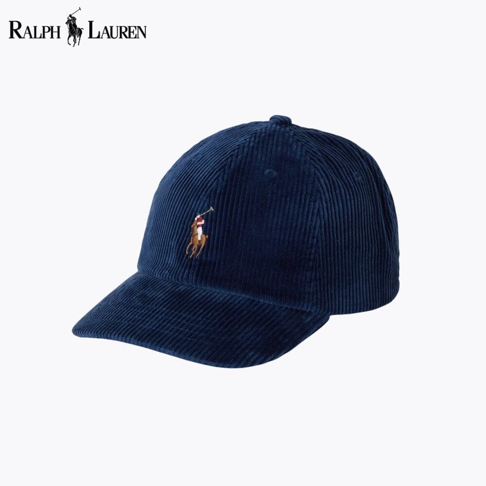 RL Corduroy Ball Cap Ralph Lauren Adelstein American Royal 