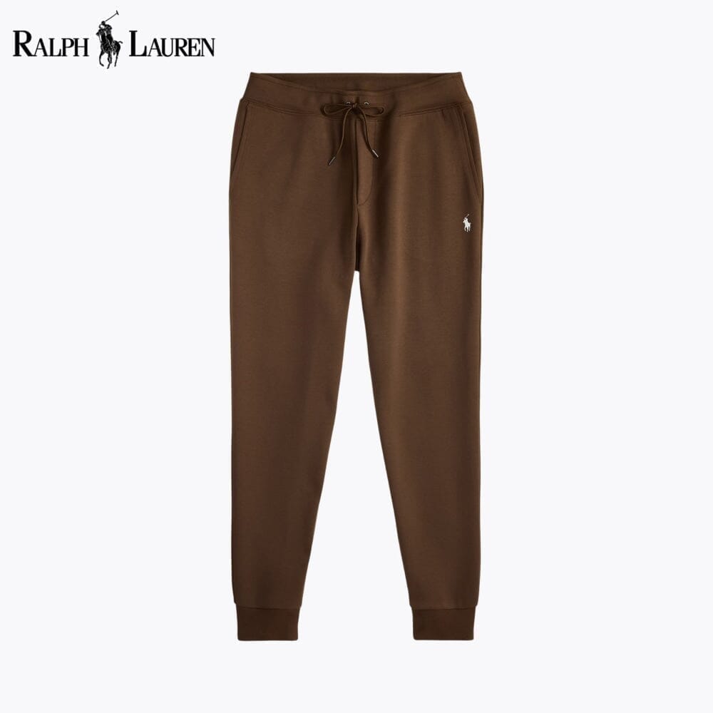 RL Double-Knit Jogger Pant Ralph Lauren Adelstein Branch Brown 28 