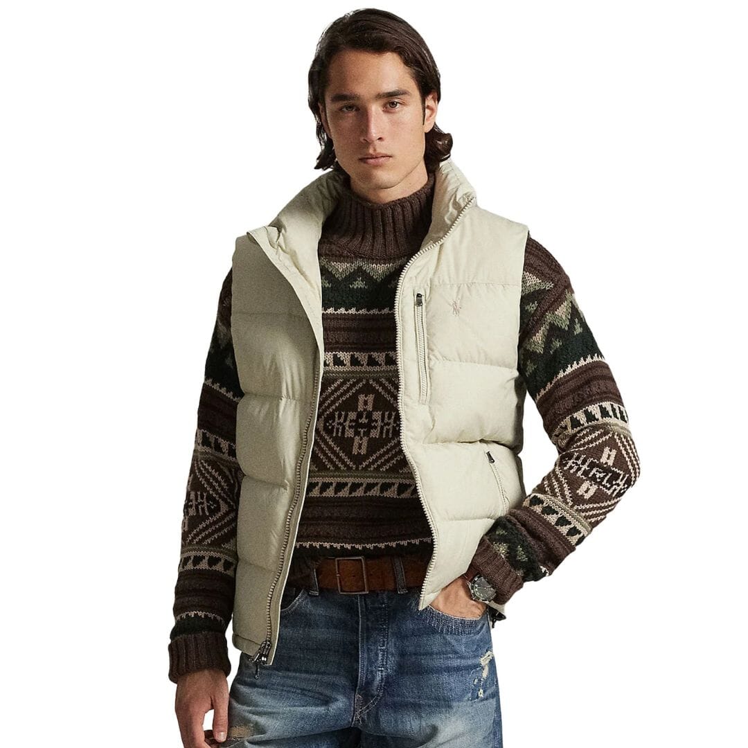 RL | Gilet Signature Homme – Déstockage Ralph Lauren Adelstein 