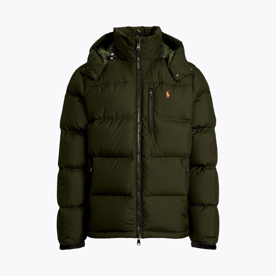 RL Gorham Down Jacket Ralph Lauren Adelstein Company Olive S 