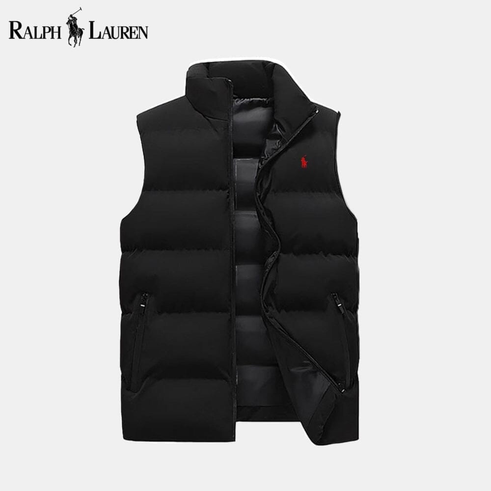 RL Insulated Down Puffer Waistcoat Ralph Lauren Adelstein Black S 