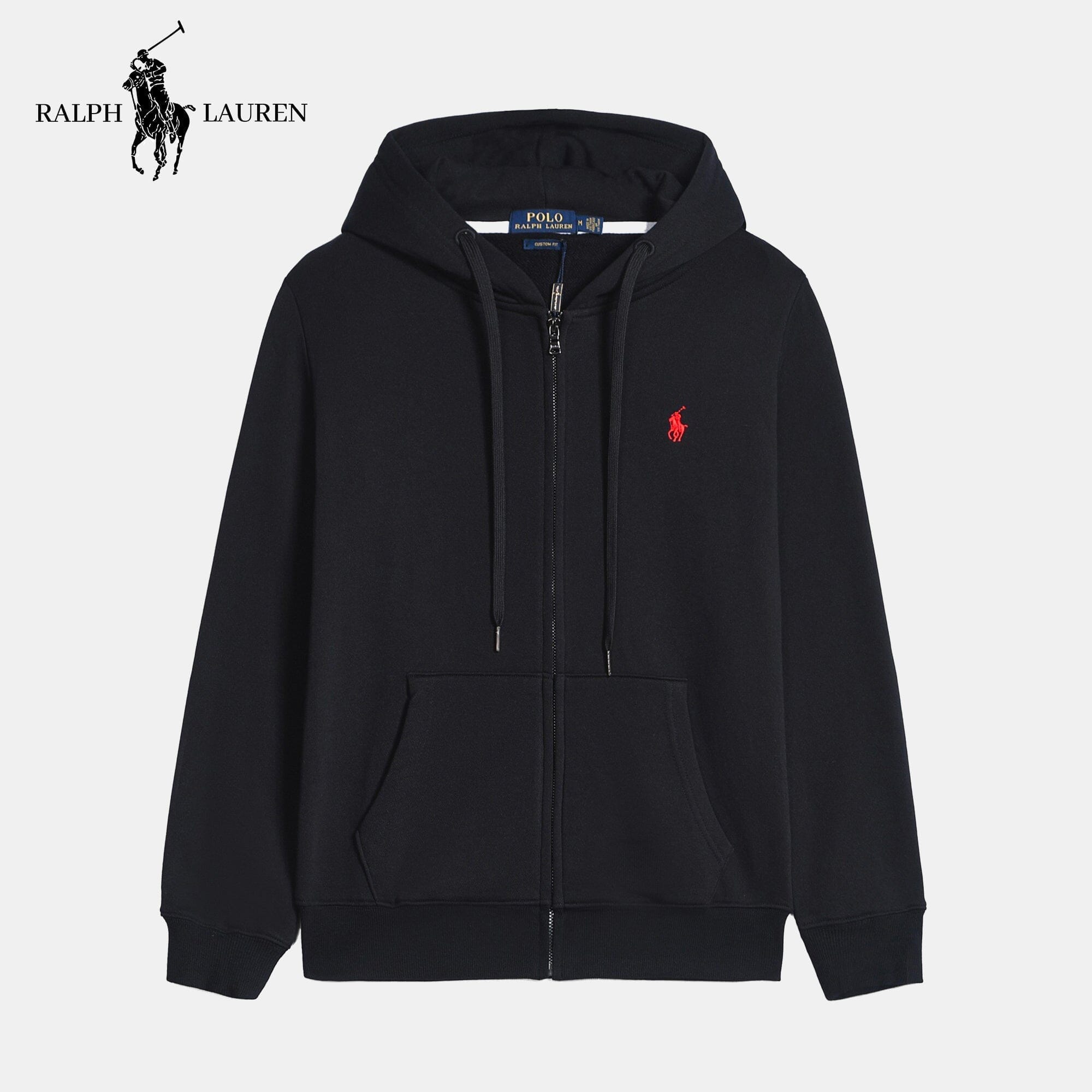 RL Men's Classic Hoodie Ralph Lauren Adelstein Black S 