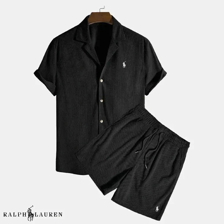 RL Men's Summer Clothes Ralph Lauren Adelstein Black S 