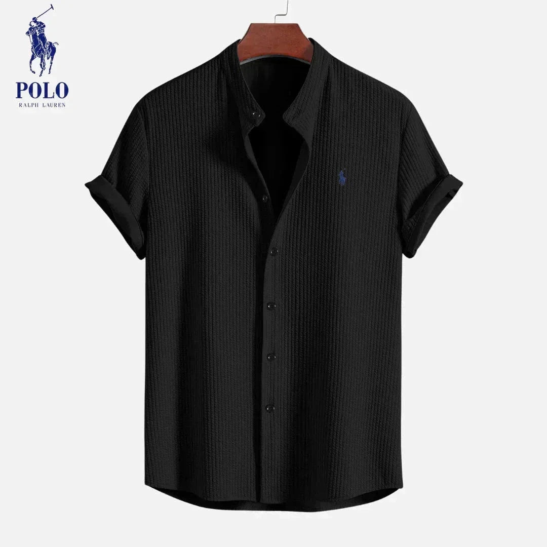 RL Men's Summer Shirt Ralph Lauren Adelstein Black S 