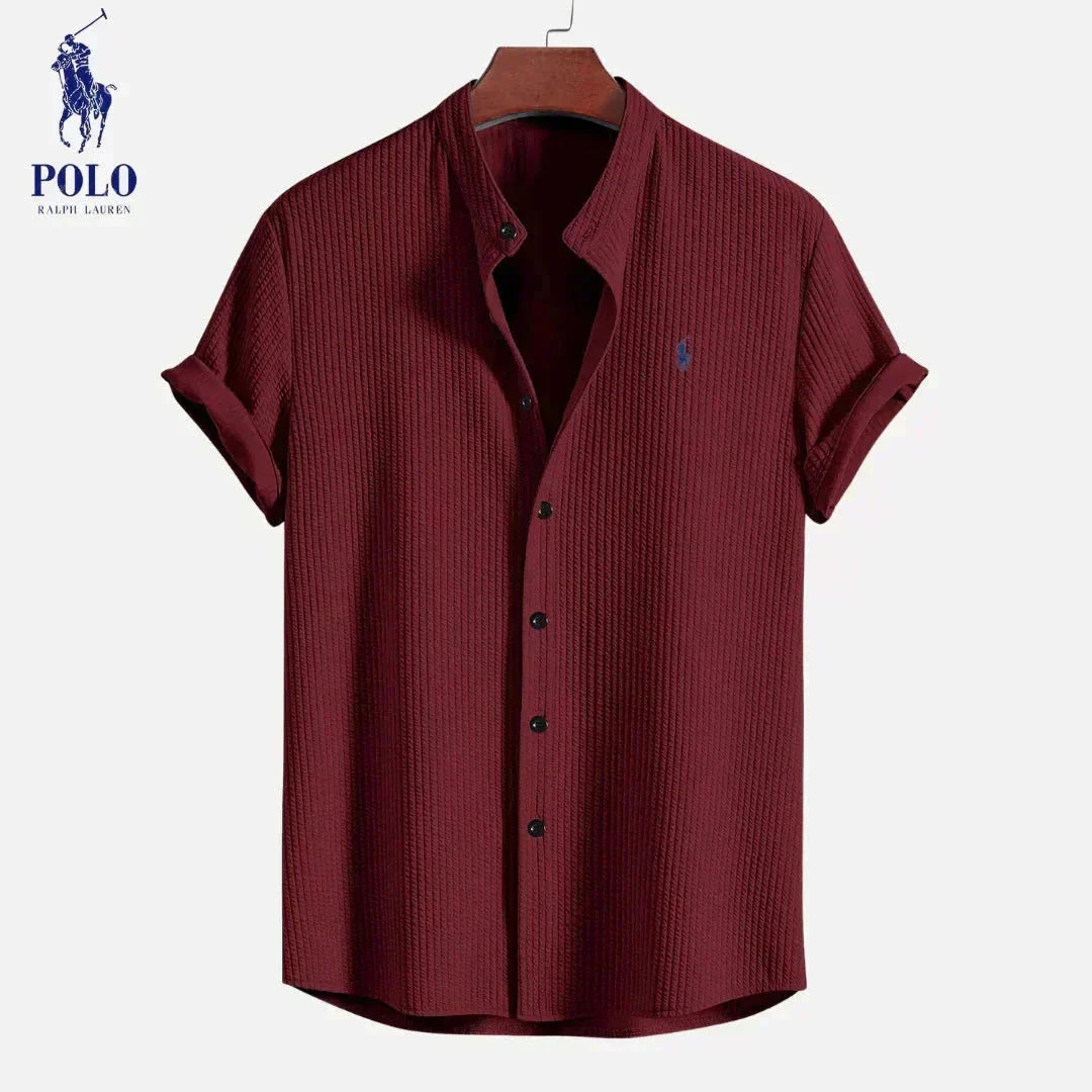 RL Men's Summer Shirt Ralph Lauren Adelstein Red S 