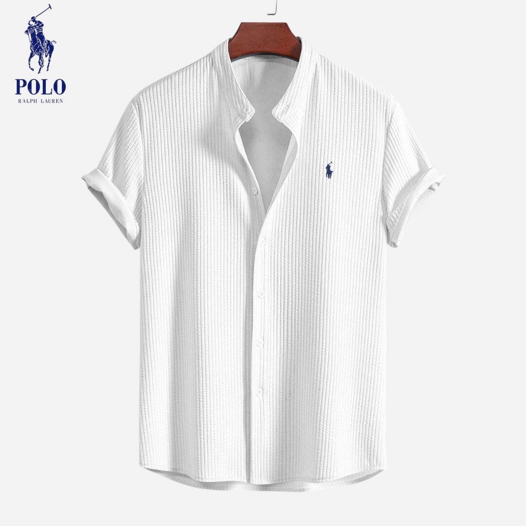 RL Men's Summer Shirt Ralph Lauren Adelstein White S 