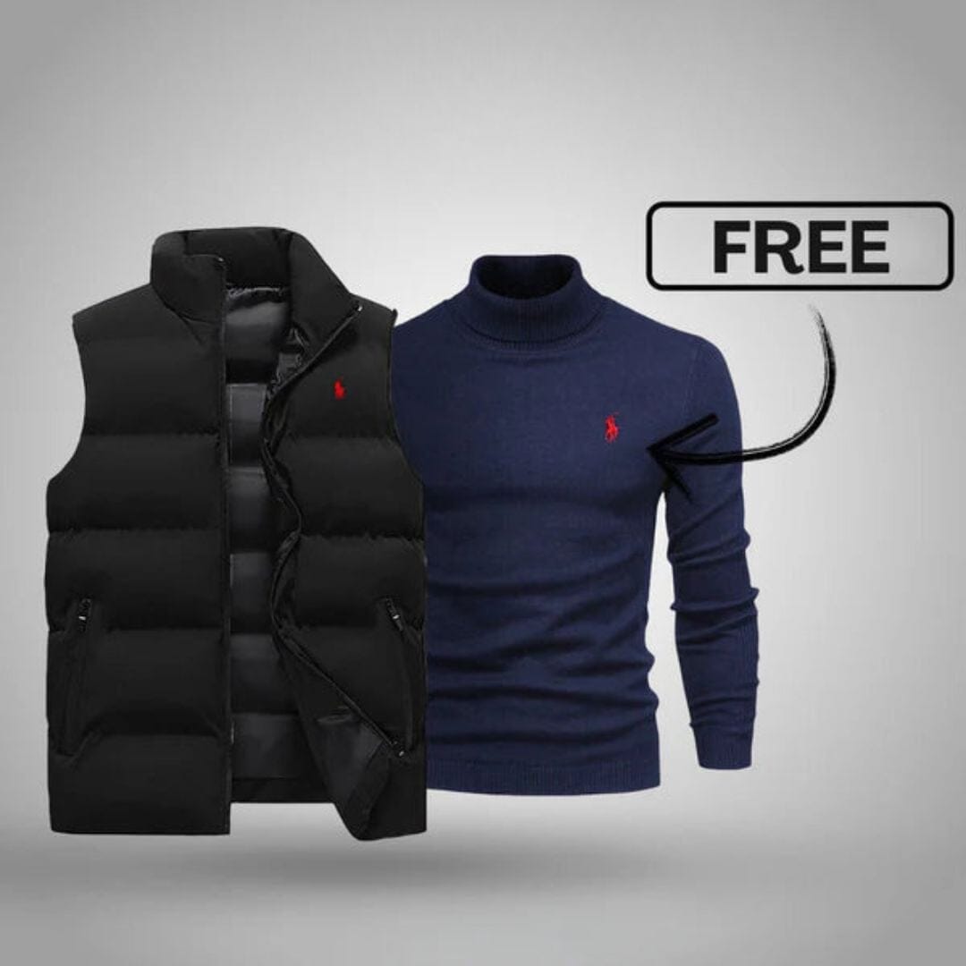 RL Men's Vest + Free Sweater (Clearance) Ralph Lauren Adelstein 