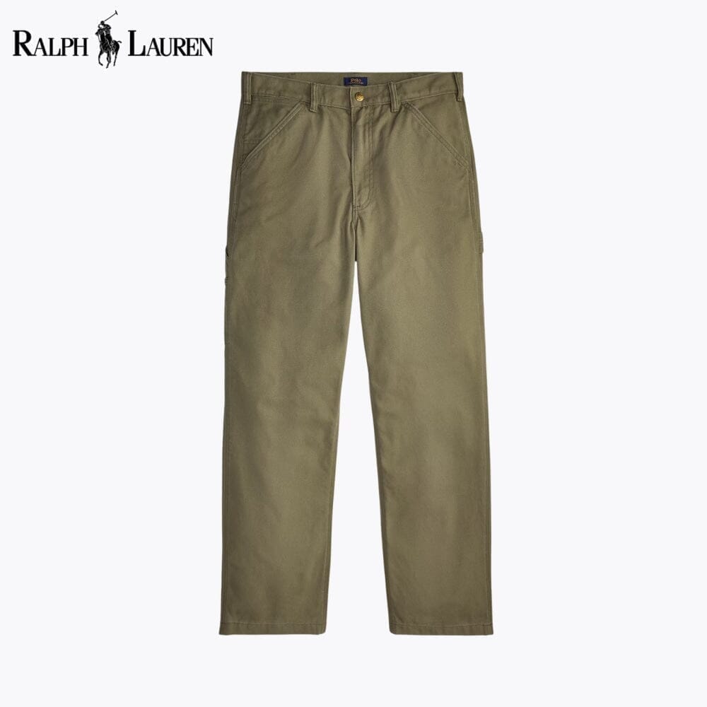 RL Polo Dungaree Canvas Carpenter Trouser Ralph Lauren Adelstein Autumn Sage 28 