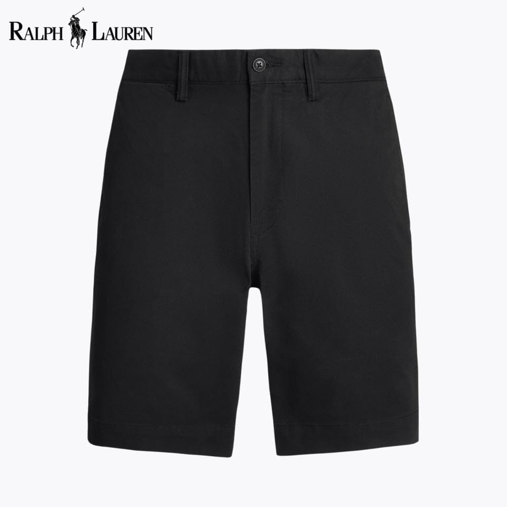 RL Stretch Straight Fit Chino Short Ralph Lauren Adelstein Black 28 