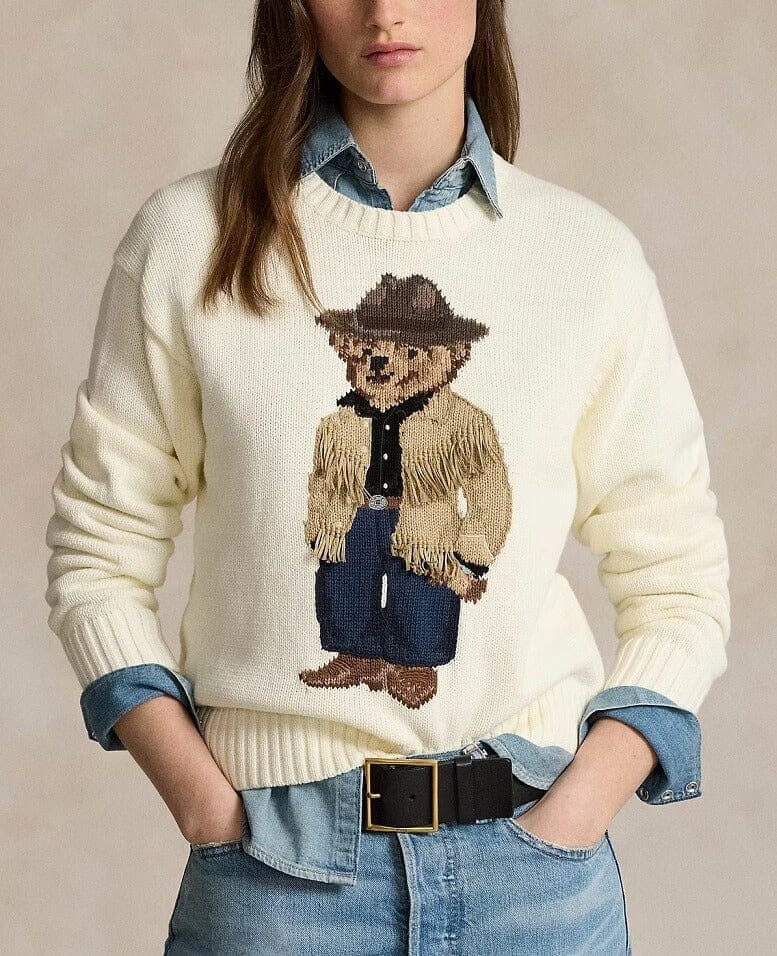 RL Sweater | Bear Hat Ralph Lauren Adelstein 
