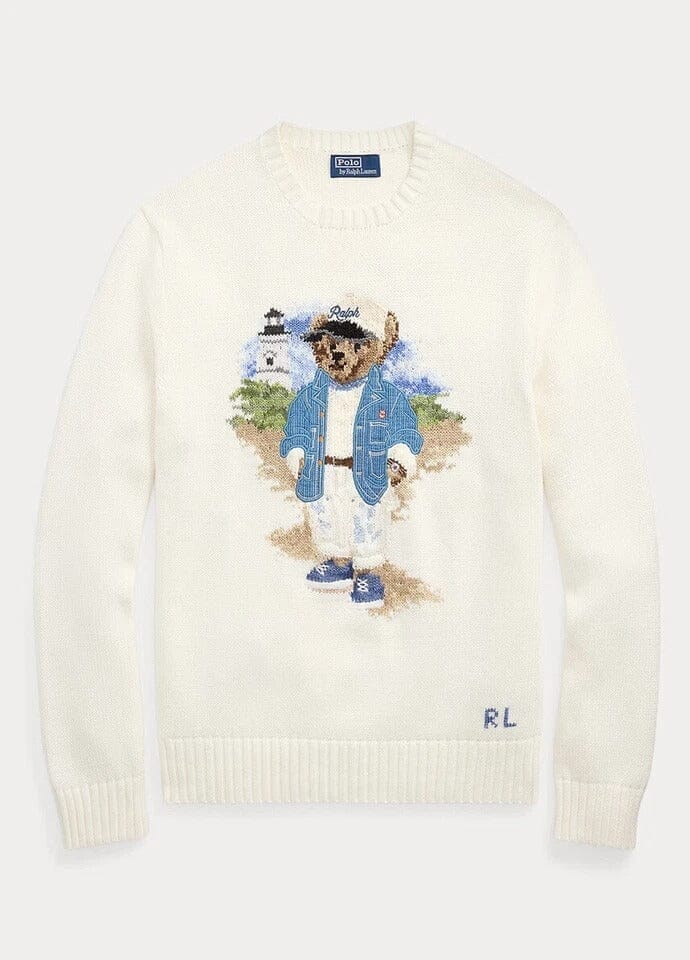 RL Sweater | Blue Polo Bear Ralph Lauren Adelstein 