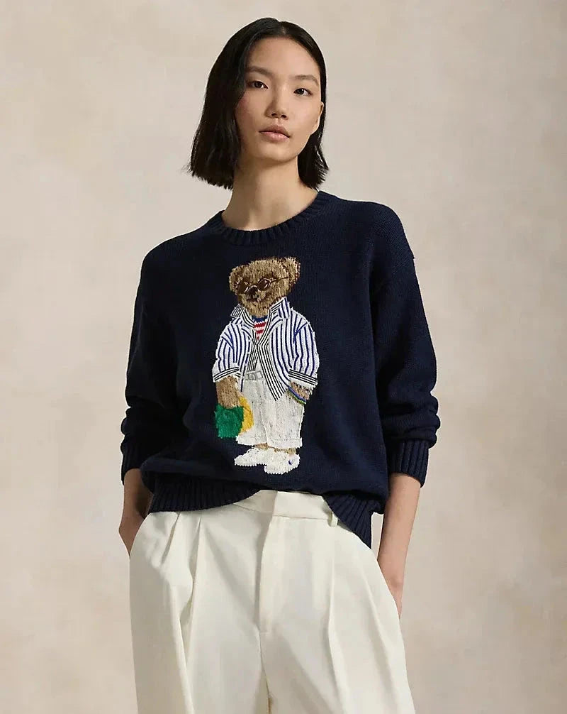 RL Sweater | Navy Blue Polo Bear Ralph Lauren Adelstein 