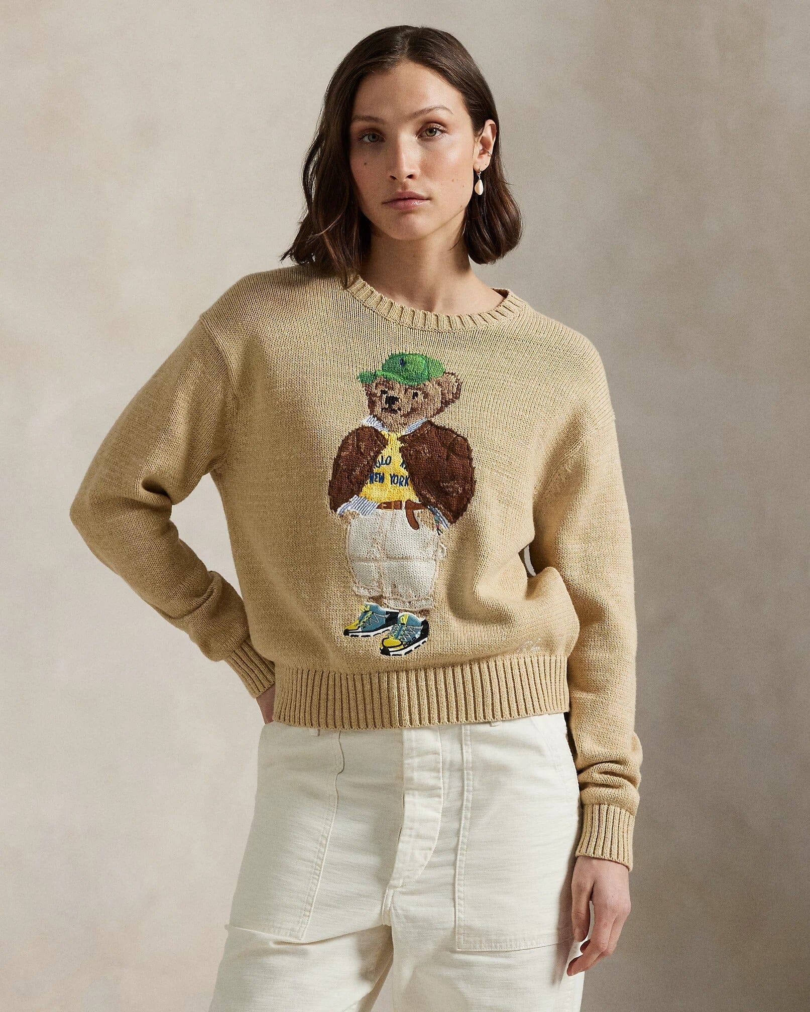 RL Sweater | Polo Bear Beige Ralph Lauren Adelstein 
