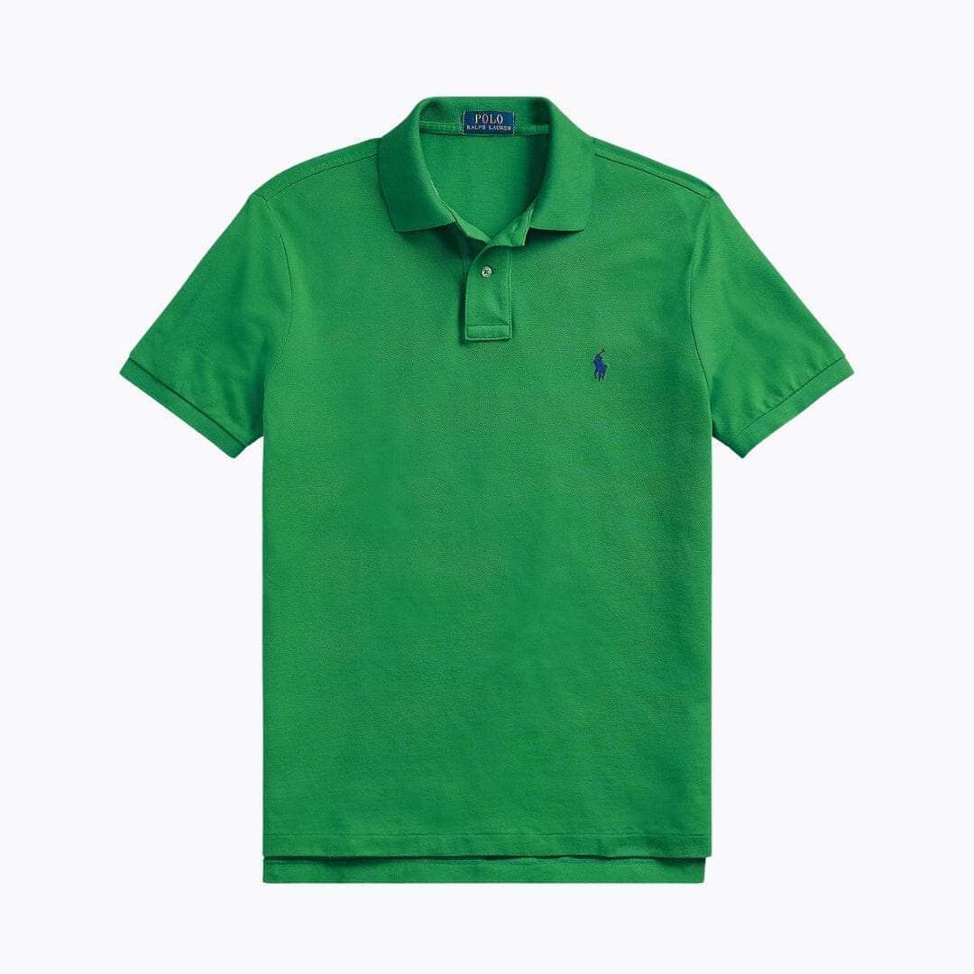 RL The Iconic Mesh Polo Shirt Ralph Lauren Adelstein Billiard/Blue S 