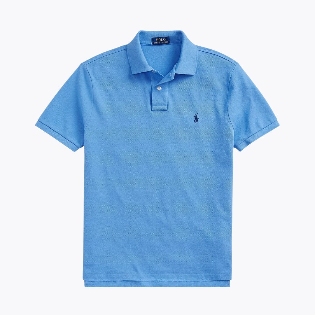 RL The Iconic Mesh Polo Shirt Ralph Lauren Adelstein Blue/Navy S 