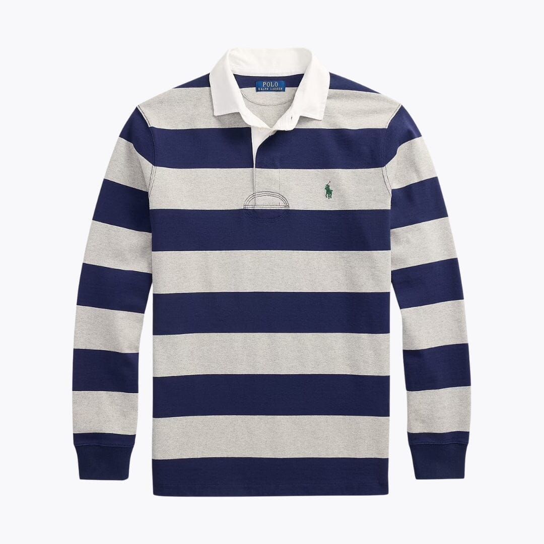 RL The Iconic Rugby Shirt Ralph Lauren Adelstein Newport Navy/Grey S 
