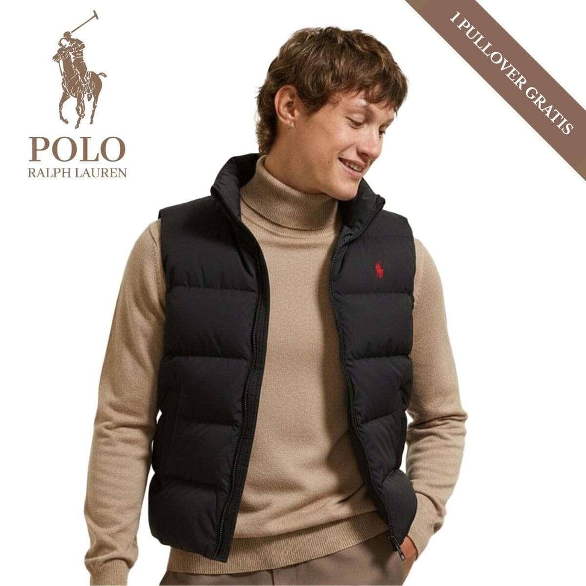 RL Weste + Gratis-Pullover (LAGERRÄUMUNG) Ralph Lauren Adelstein 