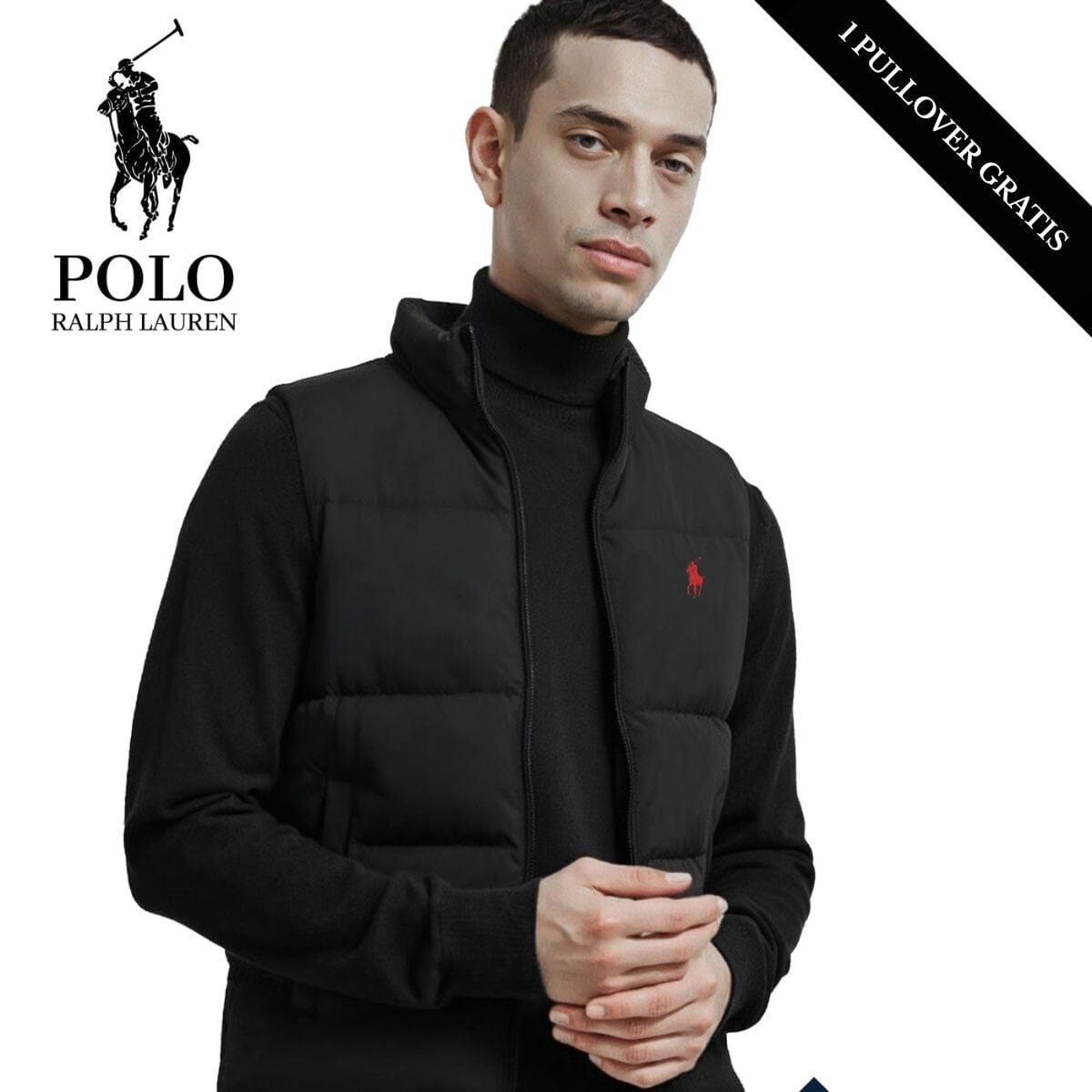 RL Weste + Gratis-Pullover (LAGERRÄUMUNG) Ralph Lauren Adelstein 