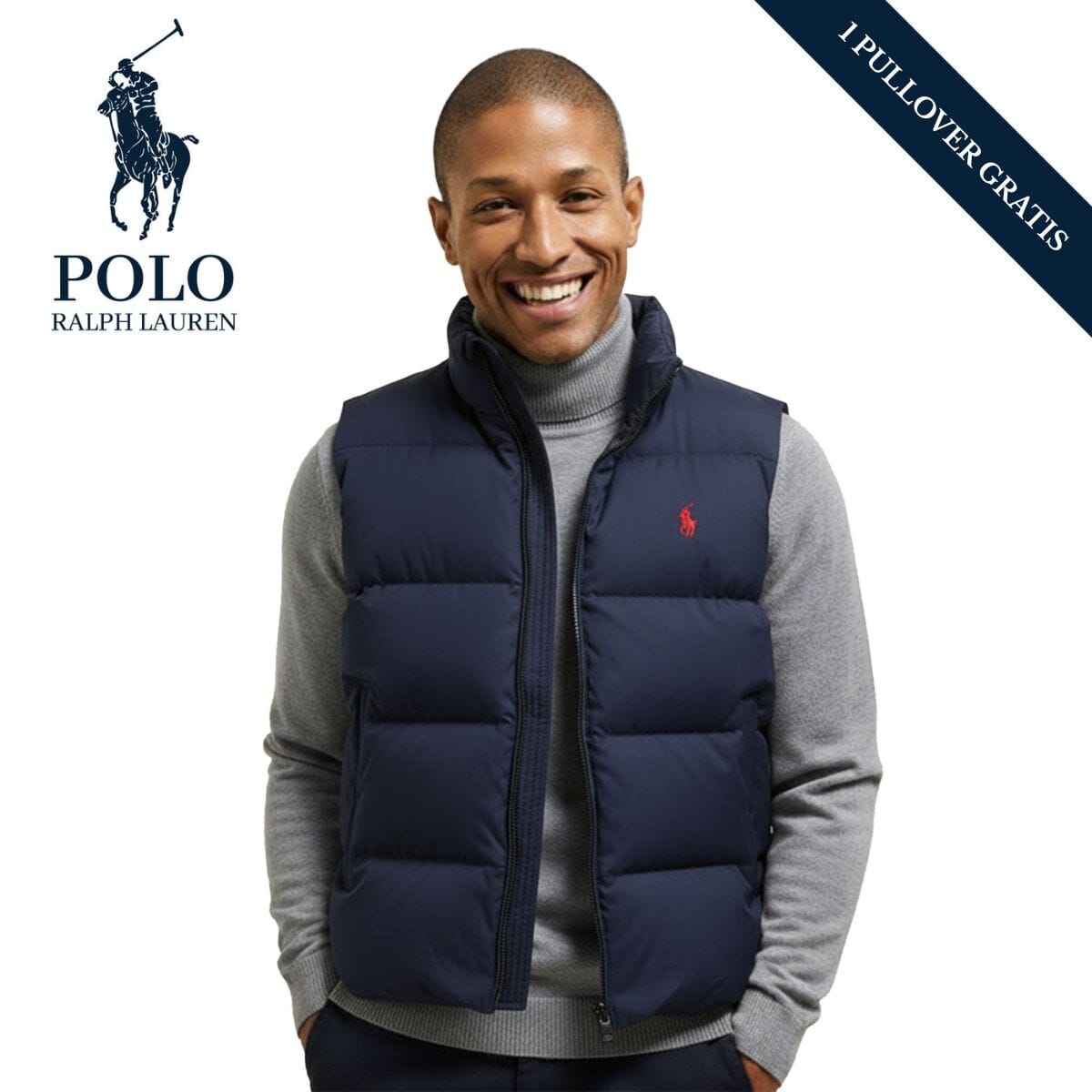 RL Weste + Gratis-Pullover (LAGERRÄUMUNG) Ralph Lauren Adelstein 