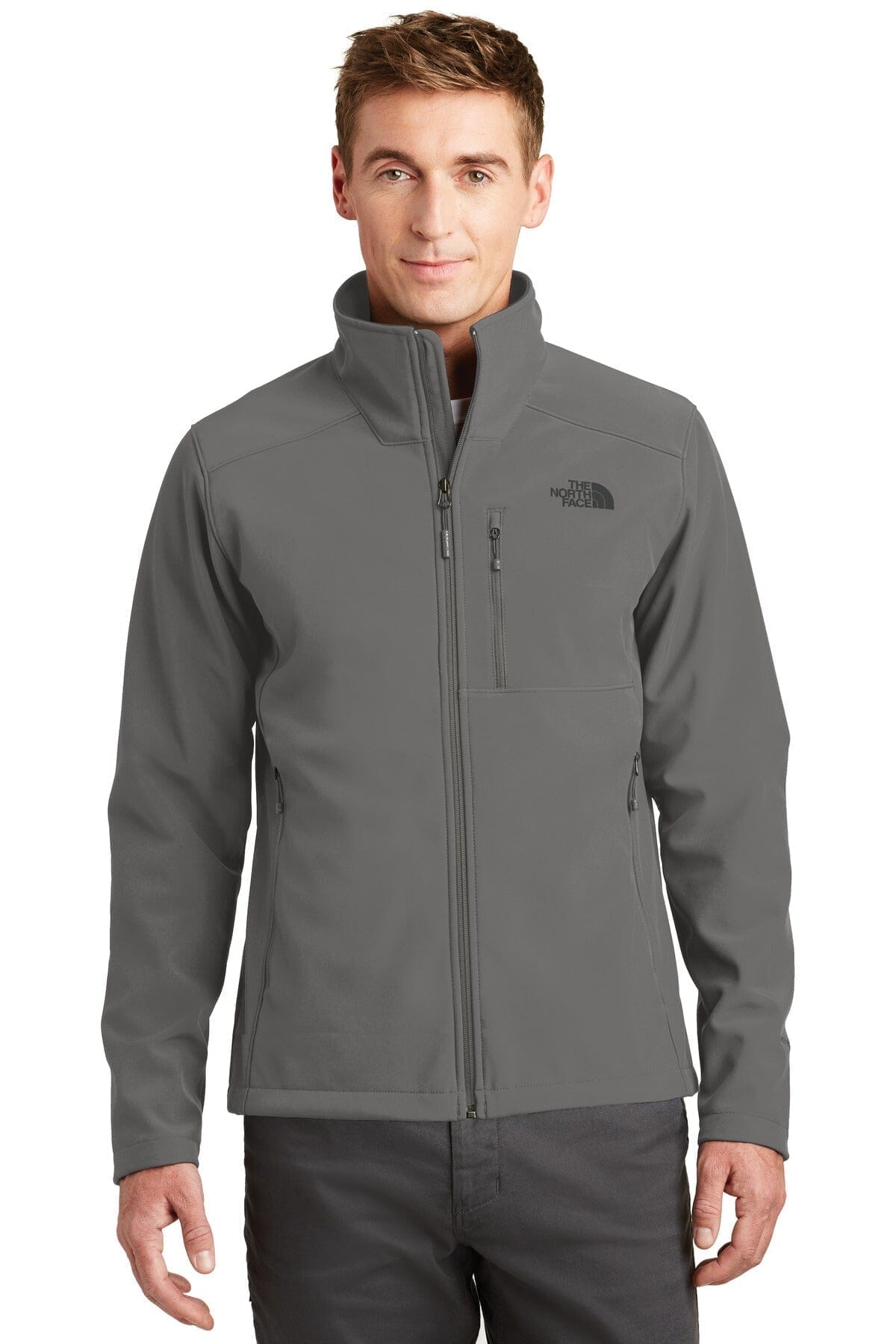 TNF Apex Barrier Soft Shell Jacket. The North Face Adelstein Asphalt Grey S 