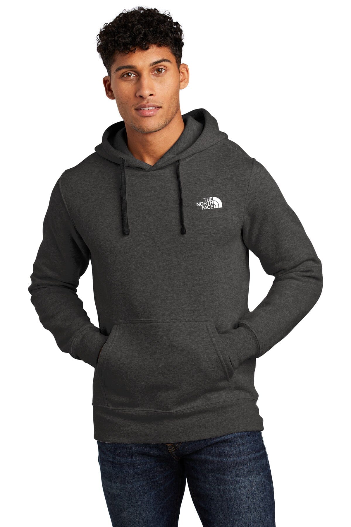 TNF Chest Logo Pullover Hoodie The North Face Adelstein TNF Black Heather S 