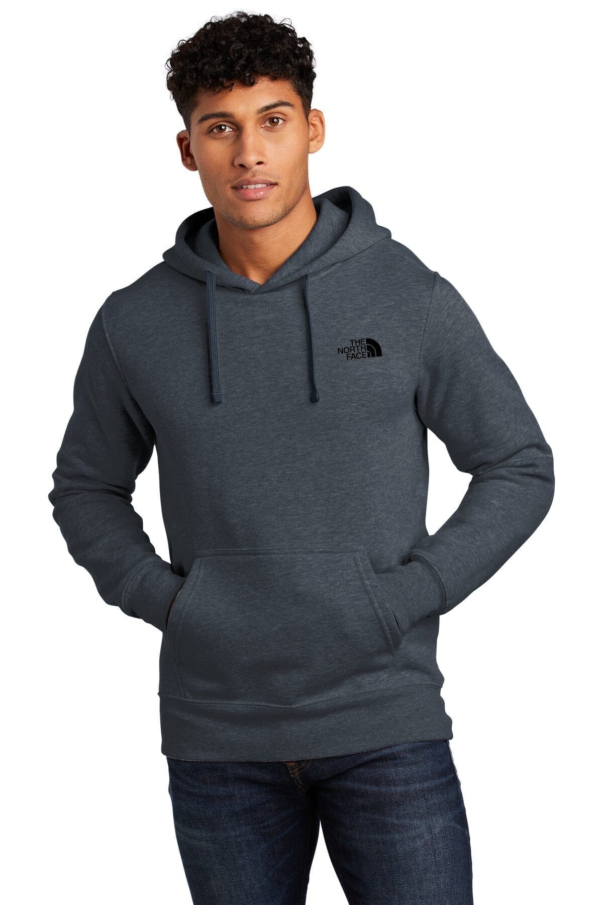 TNF Chest Logo Pullover Hoodie The North Face Adelstein Urban Navy Heather S 