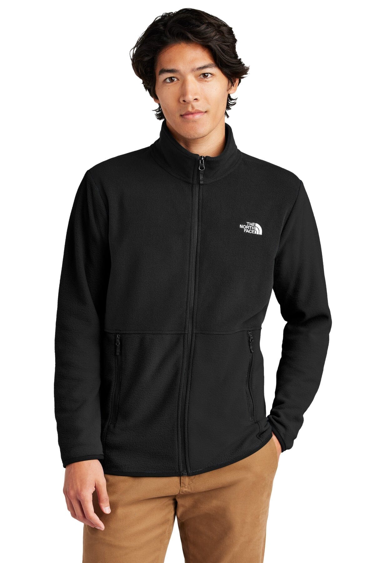 TNF Glacier Full-Zip Fleece Jacket The North Face Adelstein TNF Black S 