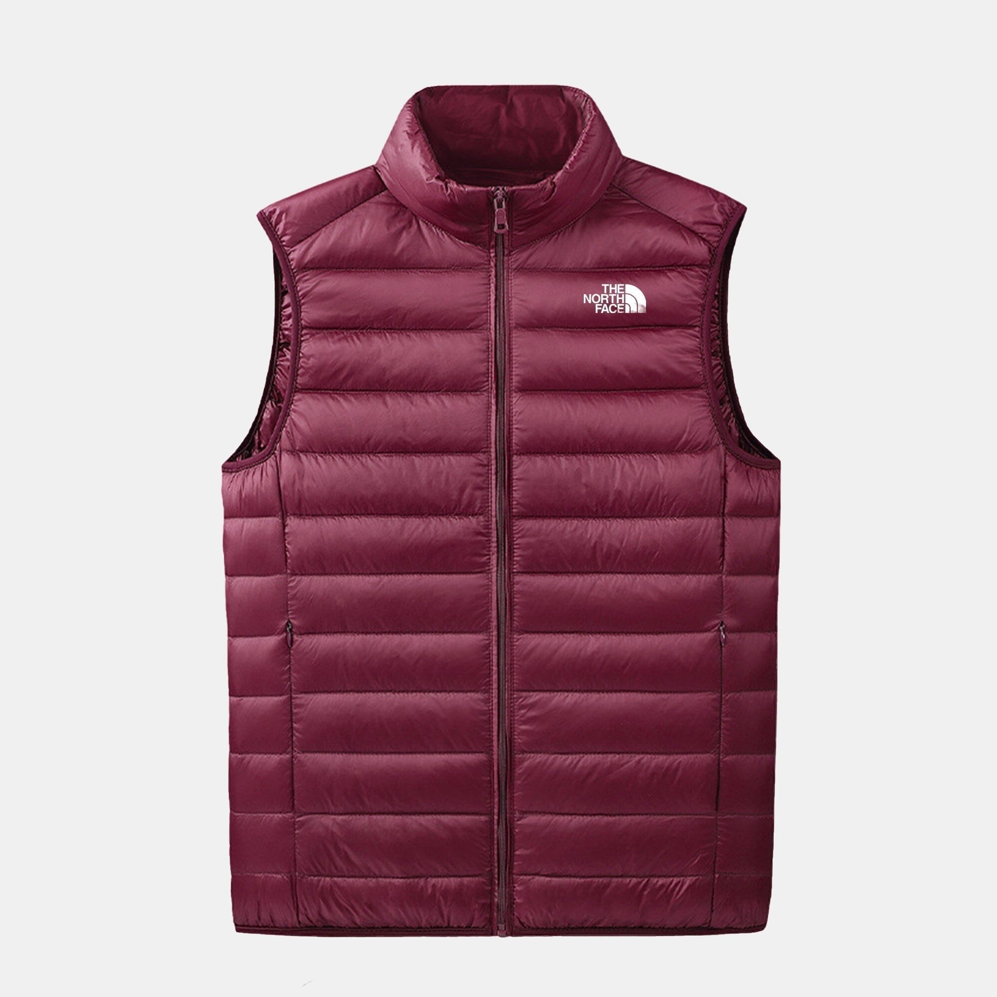 TNF Lightweight Essential Puffer Jacket The North Face Adelstein Raspberry Red S 
