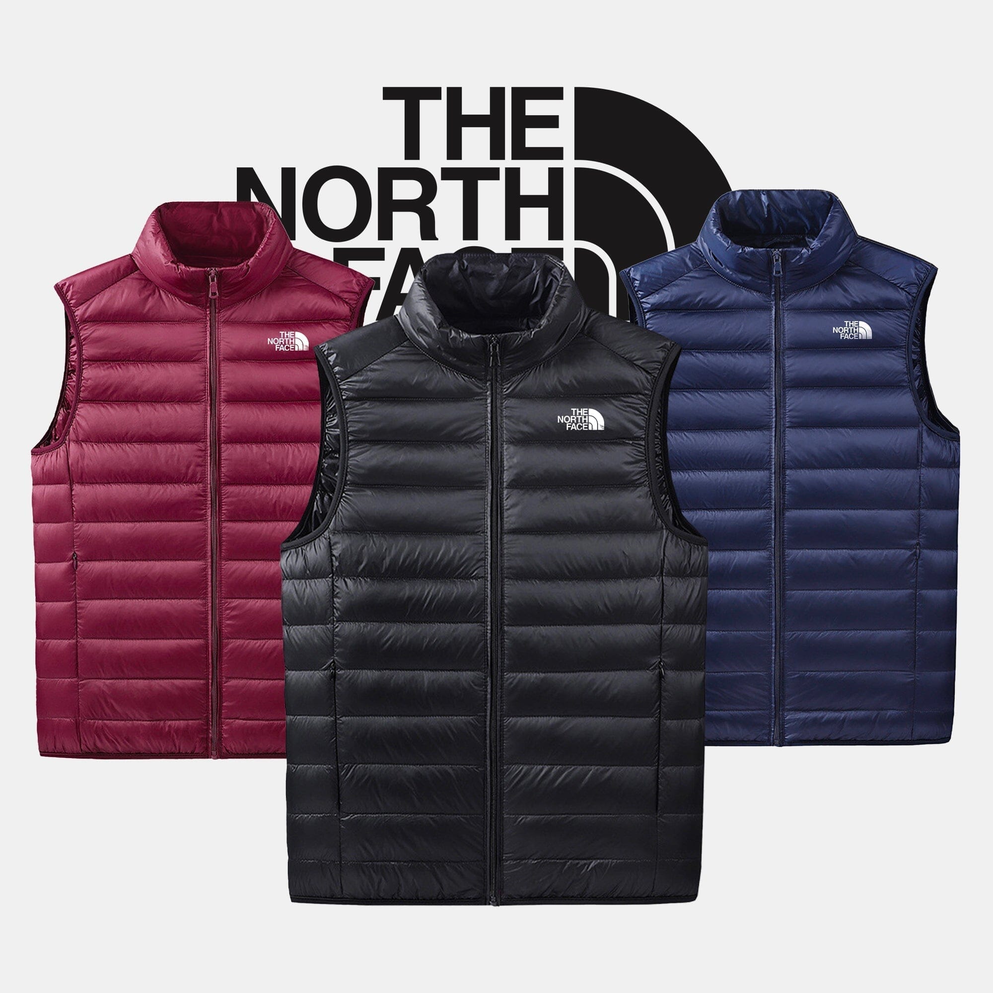 TNF Men's Lightweight Down Vest The North Face Adelstein 